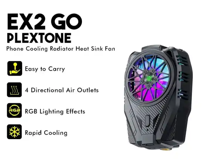 Plextone EX2 GO RGB Magnetic Radiator Phone Cooler